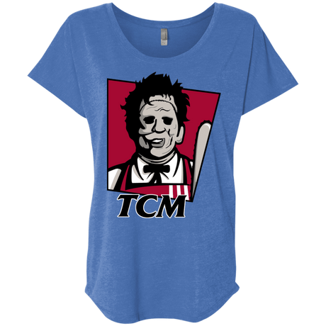 T-Shirts Vintage Royal / X-Small TCM Triblend Dolman Sleeve