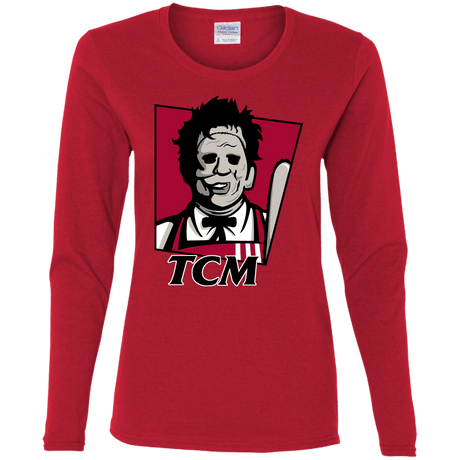 T-Shirts Red / S TCM Women's Long Sleeve T-Shirt