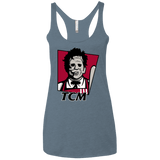 T-Shirts Indigo / X-Small TCM Women's Triblend Racerback Tank