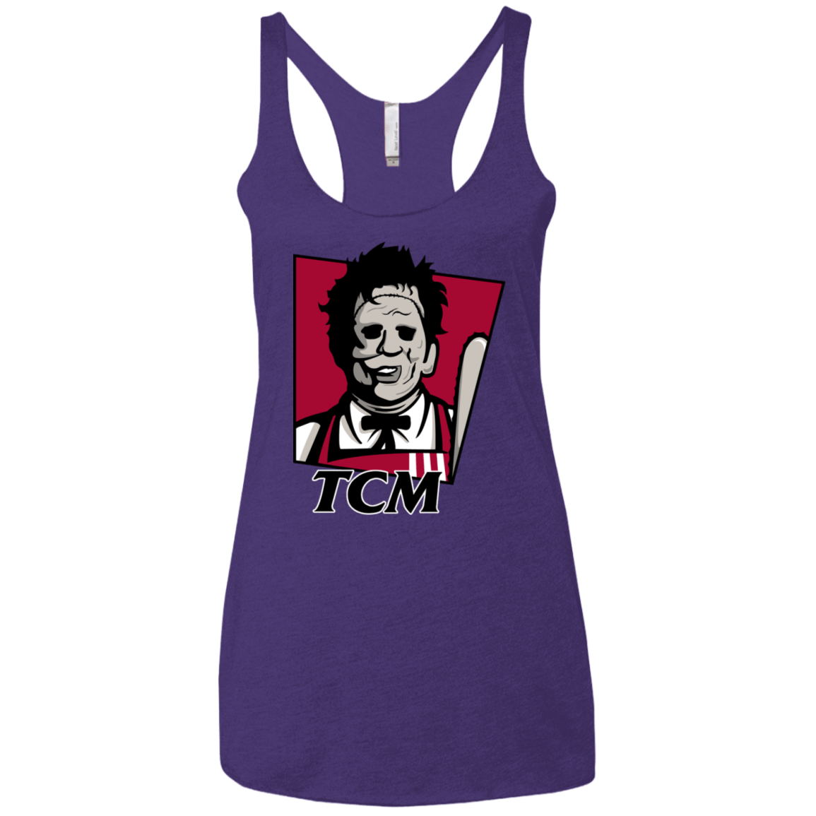 T-Shirts Purple Rush / X-Small TCM Women's Triblend Racerback Tank