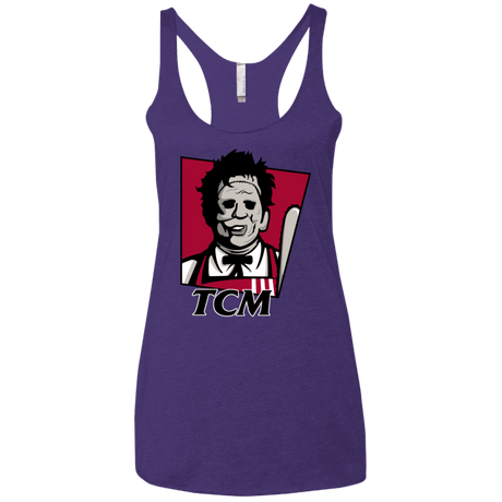 T-Shirts Purple Rush / X-Small TCM Women's Triblend Racerback Tank