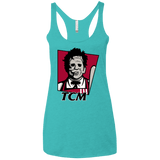 T-Shirts Tahiti Blue / X-Small TCM Women's Triblend Racerback Tank