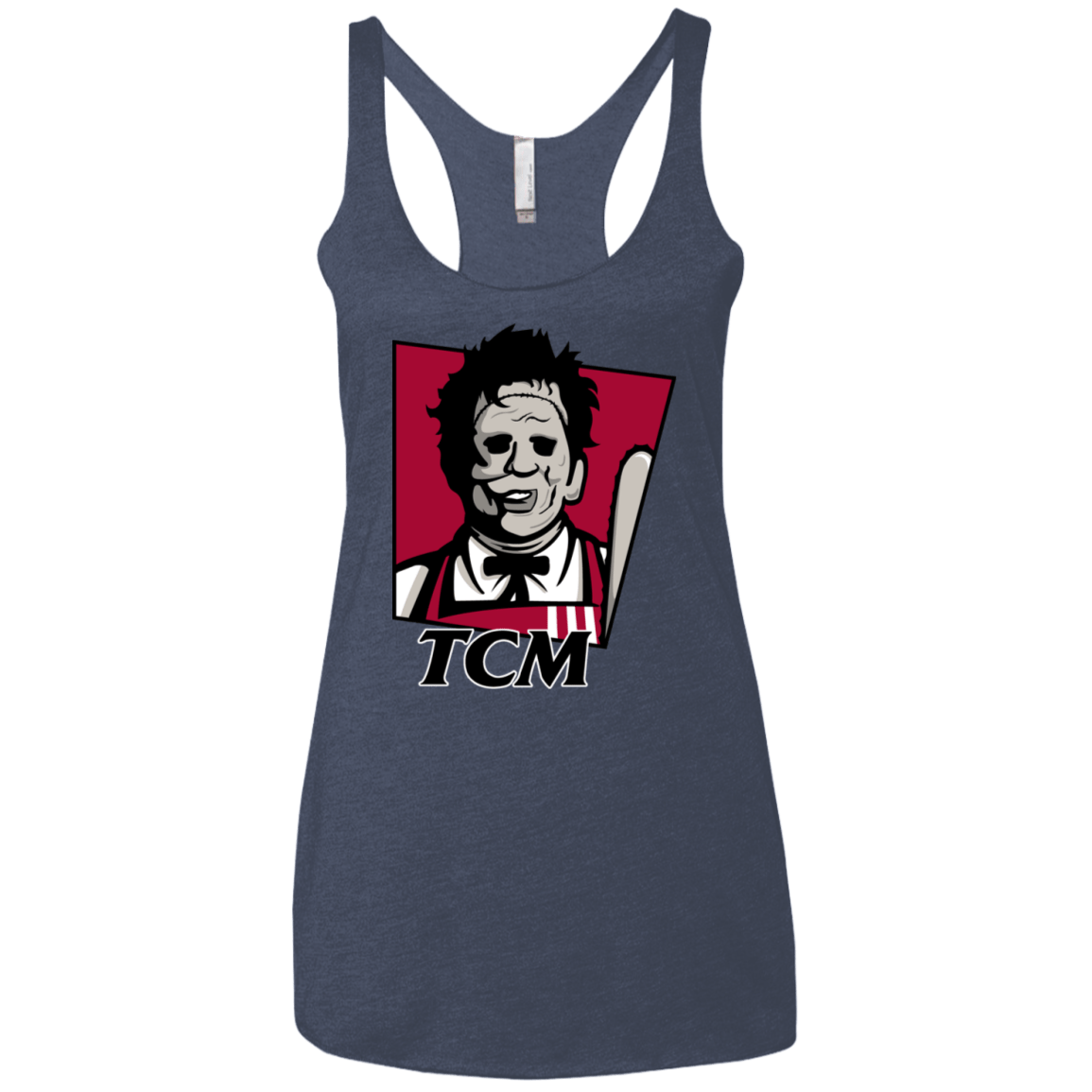 T-Shirts Vintage Navy / X-Small TCM Women's Triblend Racerback Tank