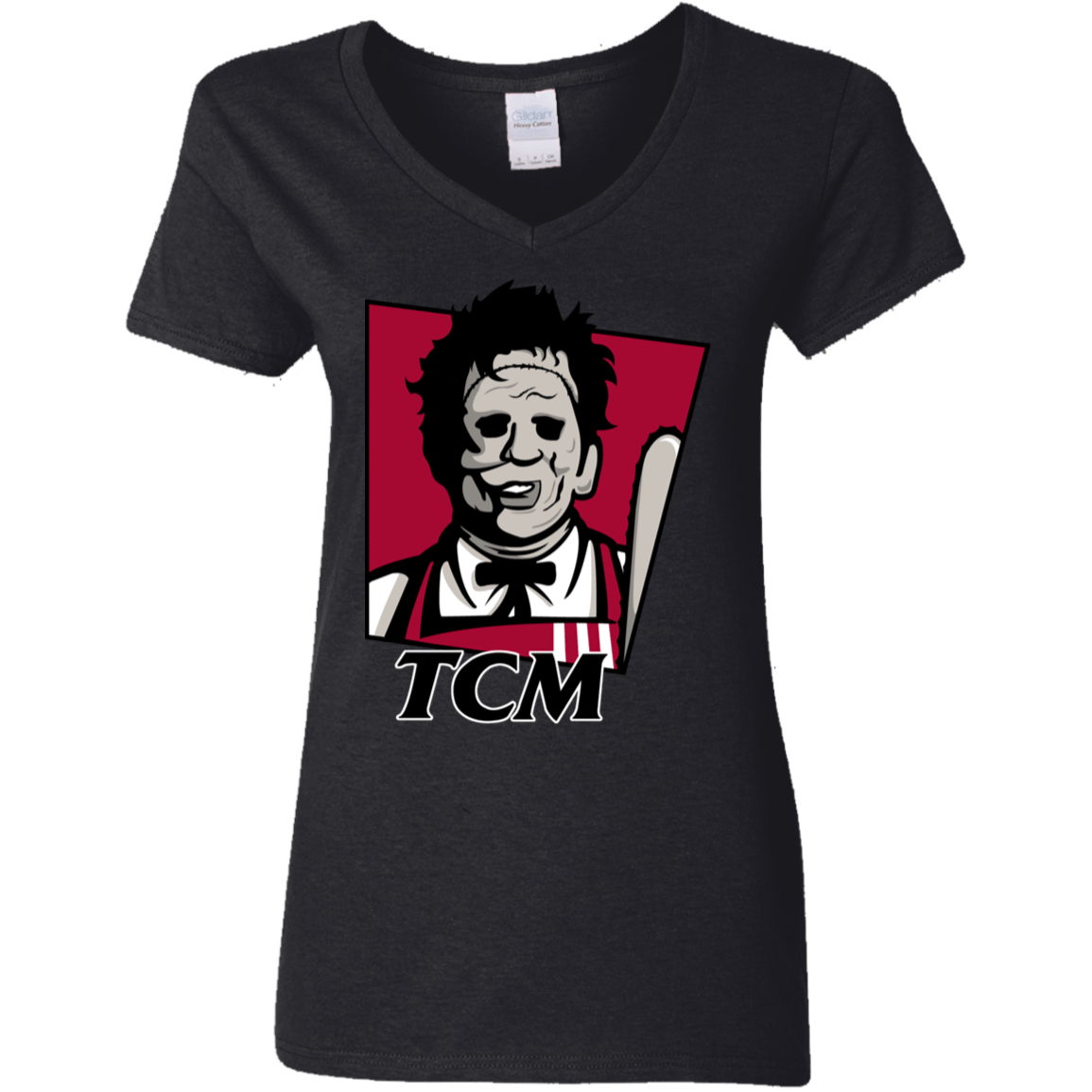 T-Shirts Black / S TCM Women's V-Neck T-Shirt