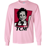 T-Shirts Light Pink / YS TCM Youth Long Sleeve T-Shirt