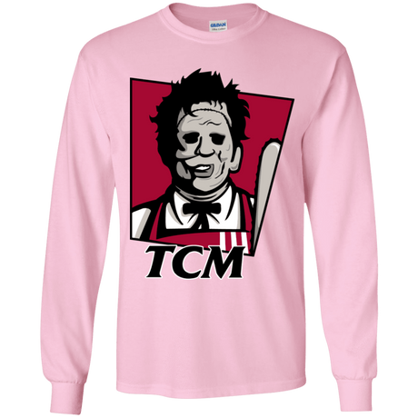 T-Shirts Light Pink / YS TCM Youth Long Sleeve T-Shirt