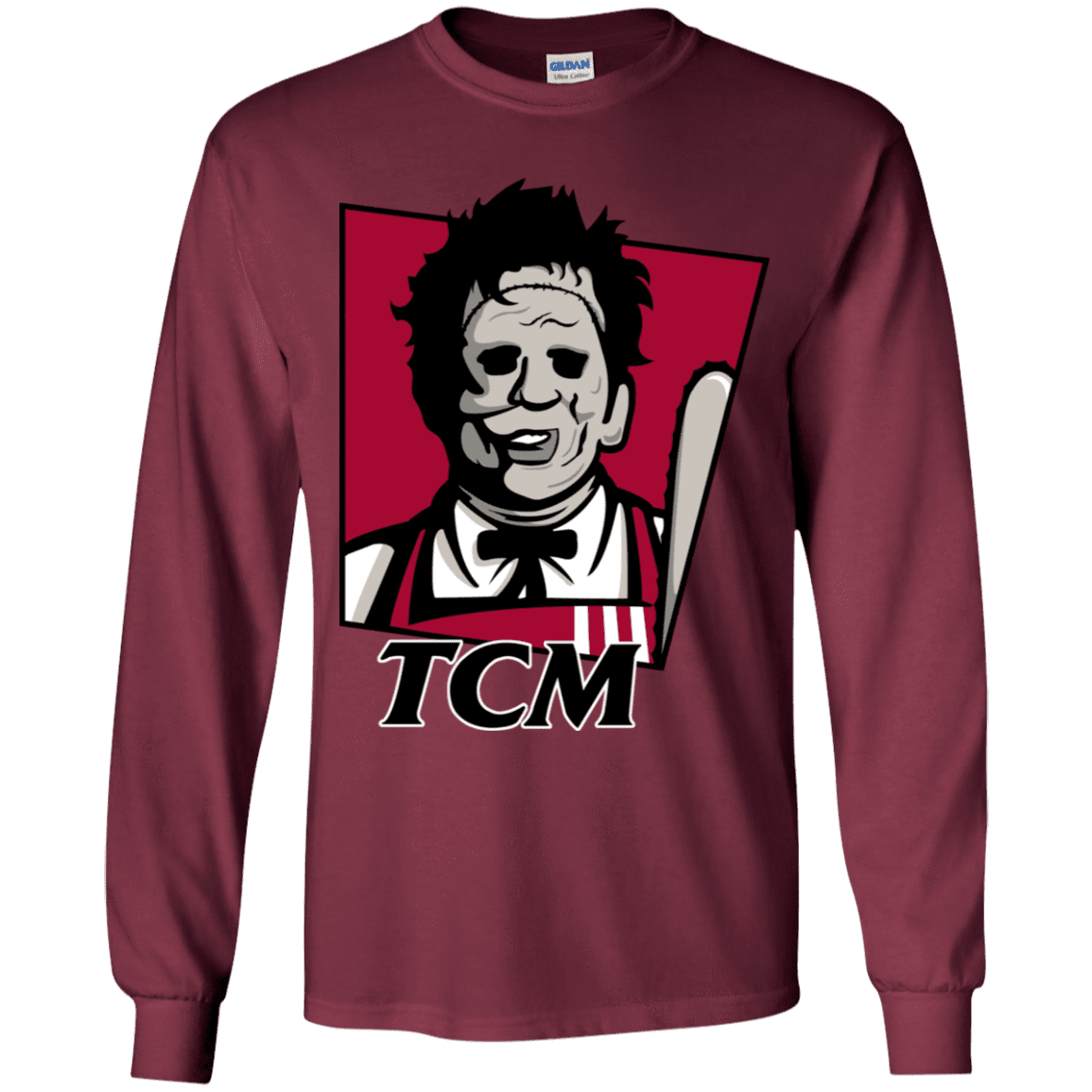T-Shirts Maroon / YS TCM Youth Long Sleeve T-Shirt