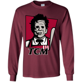 T-Shirts Maroon / YS TCM Youth Long Sleeve T-Shirt
