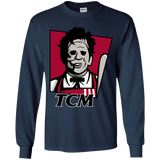 T-Shirts Navy / YS TCM Youth Long Sleeve T-Shirt