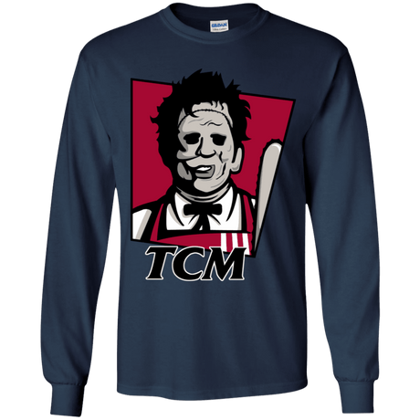 T-Shirts Navy / YS TCM Youth Long Sleeve T-Shirt