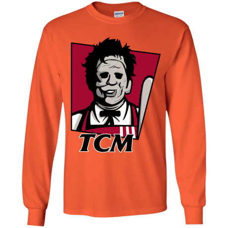 T-Shirts Orange / YS TCM Youth Long Sleeve T-Shirt