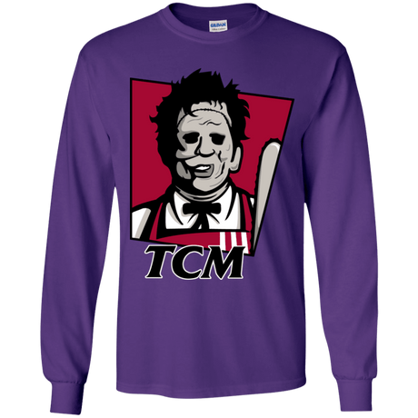 T-Shirts Purple / YS TCM Youth Long Sleeve T-Shirt