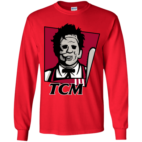 T-Shirts Red / YS TCM Youth Long Sleeve T-Shirt