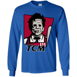 T-Shirts Royal / YS TCM Youth Long Sleeve T-Shirt