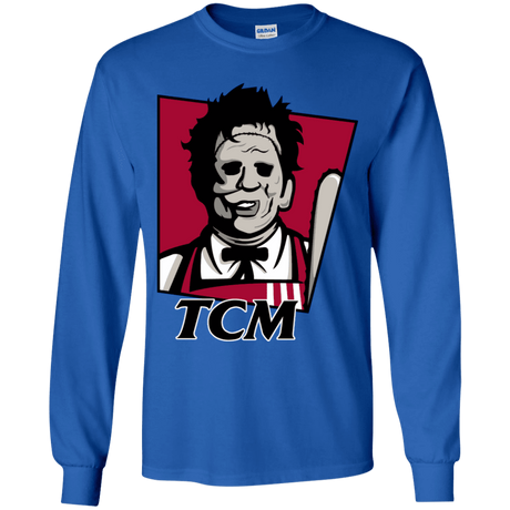 T-Shirts Royal / YS TCM Youth Long Sleeve T-Shirt