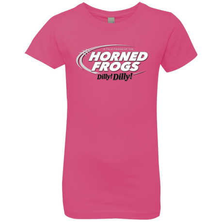 T-Shirts Hot Pink / YXS TCU Dilly Dilly Girls Premium T-Shirt