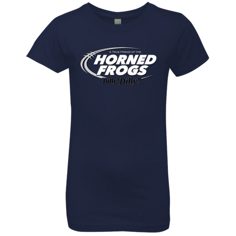 T-Shirts Midnight Navy / YXS TCU Dilly Dilly Girls Premium T-Shirt