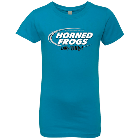 T-Shirts Turquoise / YXS TCU Dilly Dilly Girls Premium T-Shirt