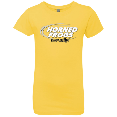 T-Shirts Vibrant Yellow / YXS TCU Dilly Dilly Girls Premium T-Shirt