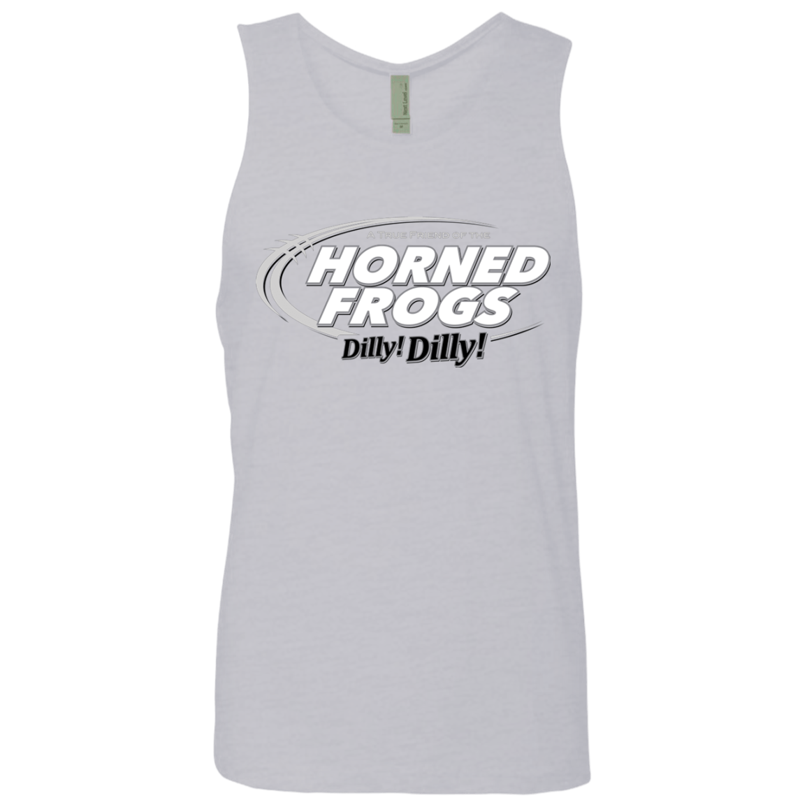 T-Shirts Heather Grey / Small TCU Dilly Dilly Men's Premium Tank Top