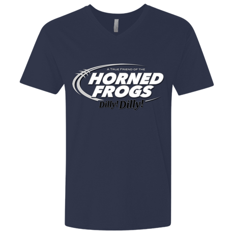 T-Shirts Midnight Navy / X-Small TCU Dilly Dilly Men's Premium V-Neck