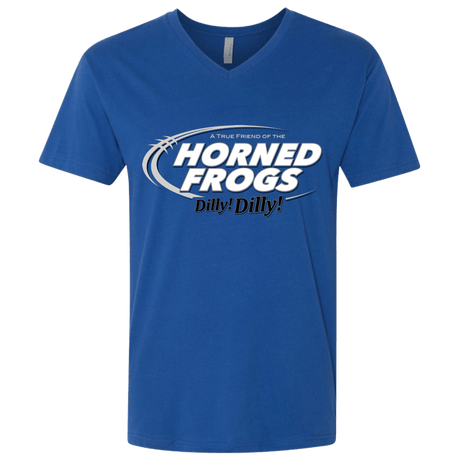 T-Shirts Royal / X-Small TCU Dilly Dilly Men's Premium V-Neck