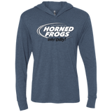 T-Shirts Indigo / X-Small TCU Dilly Dilly Triblend Long Sleeve Hoodie Tee