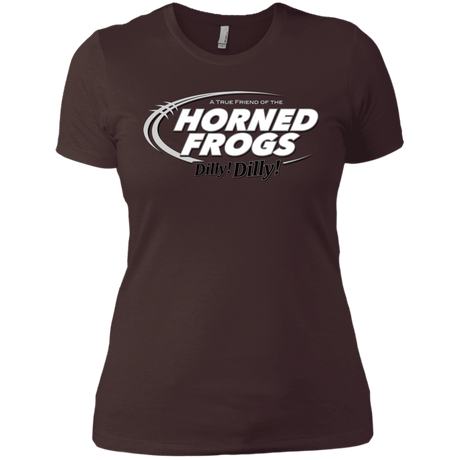 T-Shirts Dark Chocolate / X-Small TCU Dilly Dilly Women's Premium T-Shirt