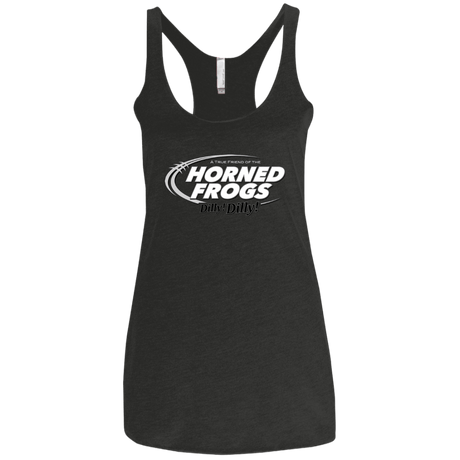 T-Shirts Vintage Black / X-Small TCU Dilly Dilly Women's Triblend Racerback Tank