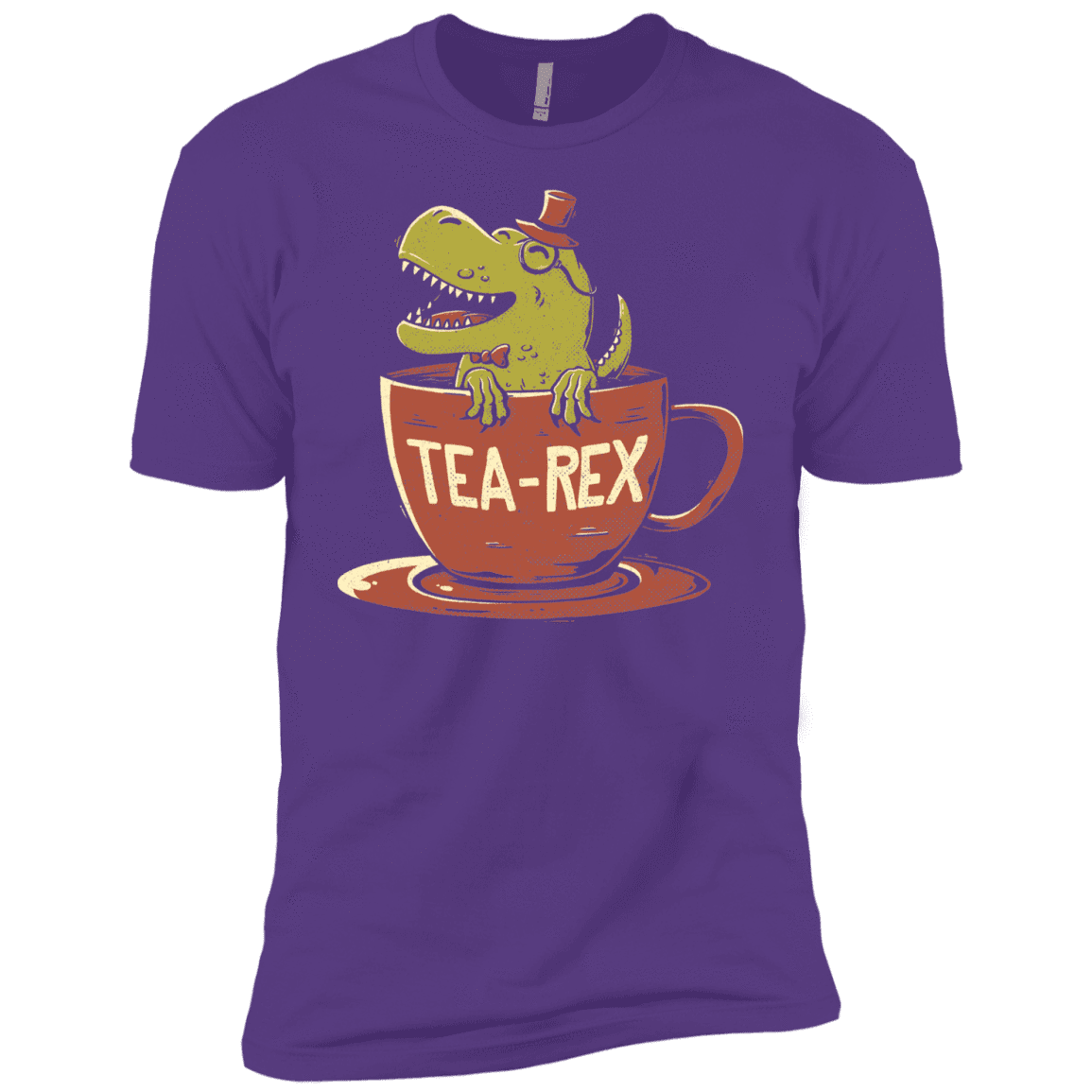 T-Shirts Purple Rush / YXS Tea-Rex Boys Premium T-Shirt