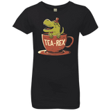 T-Shirts Black / YXS Tea-Rex Girls Premium T-Shirt