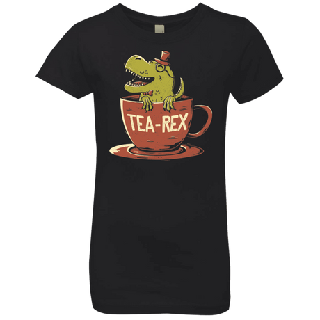 T-Shirts Black / YXS Tea-Rex Girls Premium T-Shirt