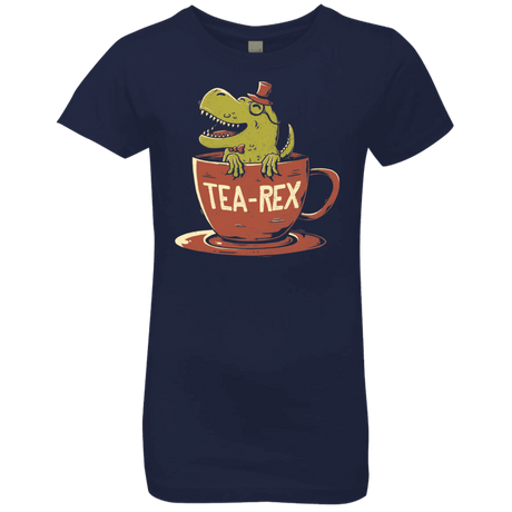 T-Shirts Midnight Navy / YXS Tea-Rex Girls Premium T-Shirt