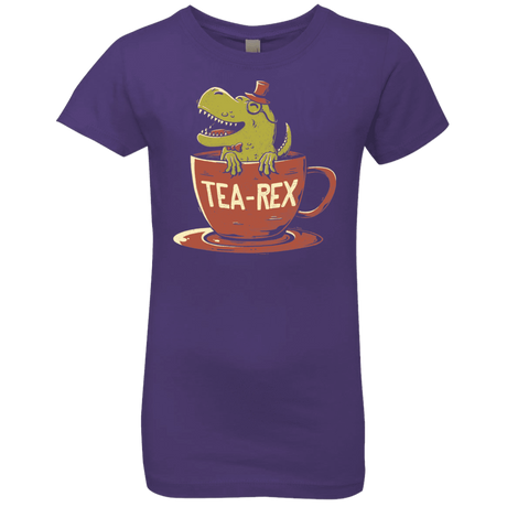 T-Shirts Purple Rush / YXS Tea-Rex Girls Premium T-Shirt