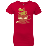 T-Shirts Red / YXS Tea-Rex Girls Premium T-Shirt