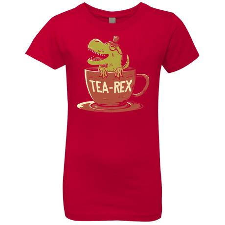 T-Shirts Red / YXS Tea-Rex Girls Premium T-Shirt