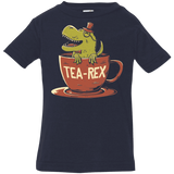 T-Shirts Navy / 6 Months Tea-Rex Infant Premium T-Shirt
