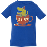 T-Shirts Royal / 6 Months Tea-Rex Infant Premium T-Shirt