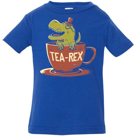 T-Shirts Royal / 6 Months Tea-Rex Infant Premium T-Shirt