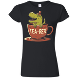 T-Shirts Black / S Tea-Rex Junior Slimmer-Fit T-Shirt