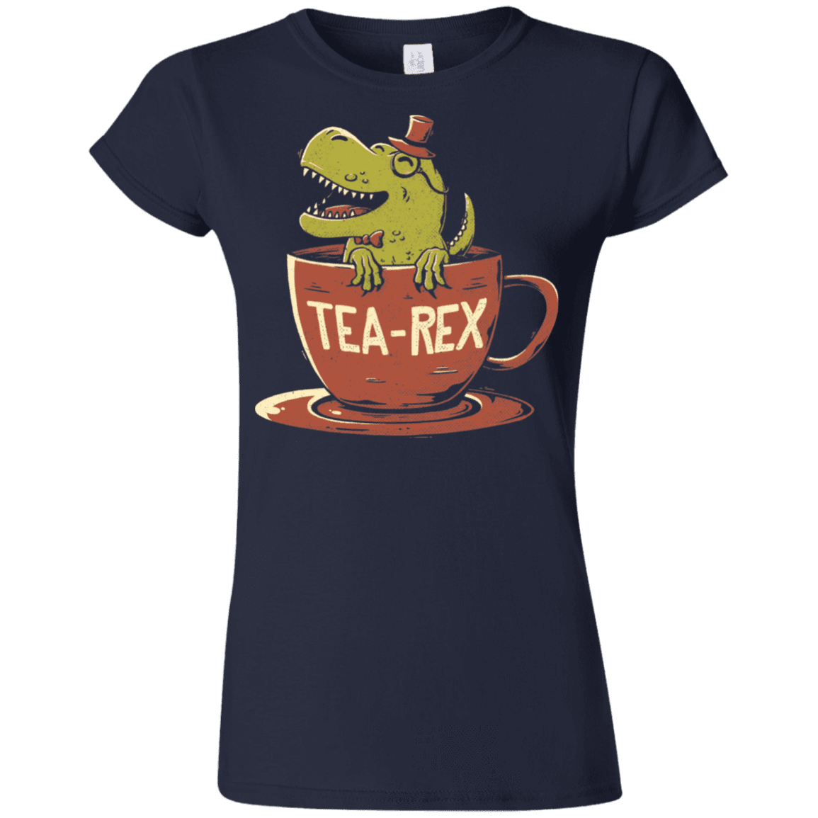 T-Shirts Navy / S Tea-Rex Junior Slimmer-Fit T-Shirt