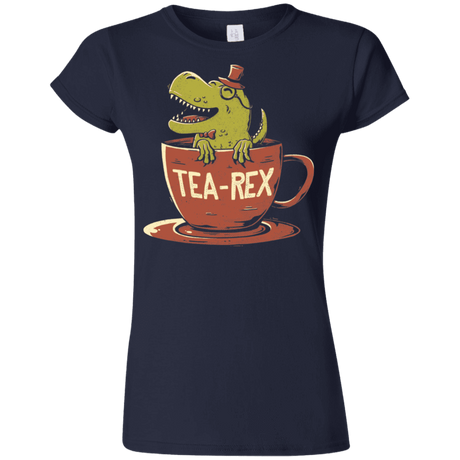 T-Shirts Navy / S Tea-Rex Junior Slimmer-Fit T-Shirt