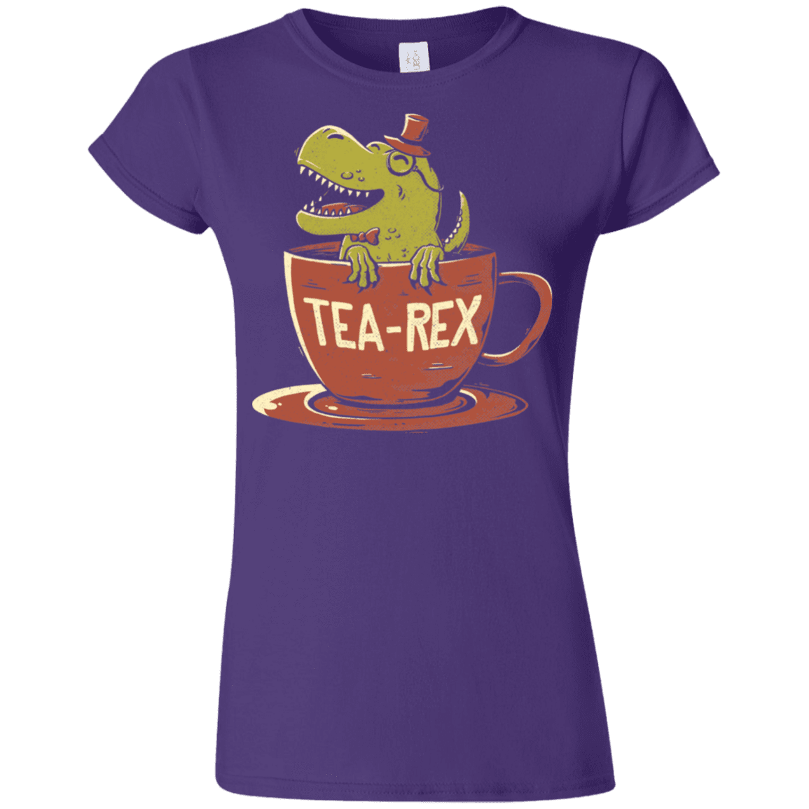 T-Shirts Purple / S Tea-Rex Junior Slimmer-Fit T-Shirt