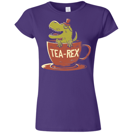 T-Shirts Purple / S Tea-Rex Junior Slimmer-Fit T-Shirt