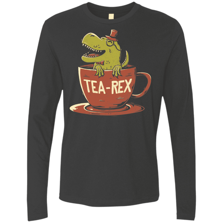 T-Shirts Heavy Metal / S Tea-Rex Men's Premium Long Sleeve
