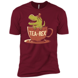 T-Shirts Cardinal / X-Small Tea-Rex Men's Premium T-Shirt