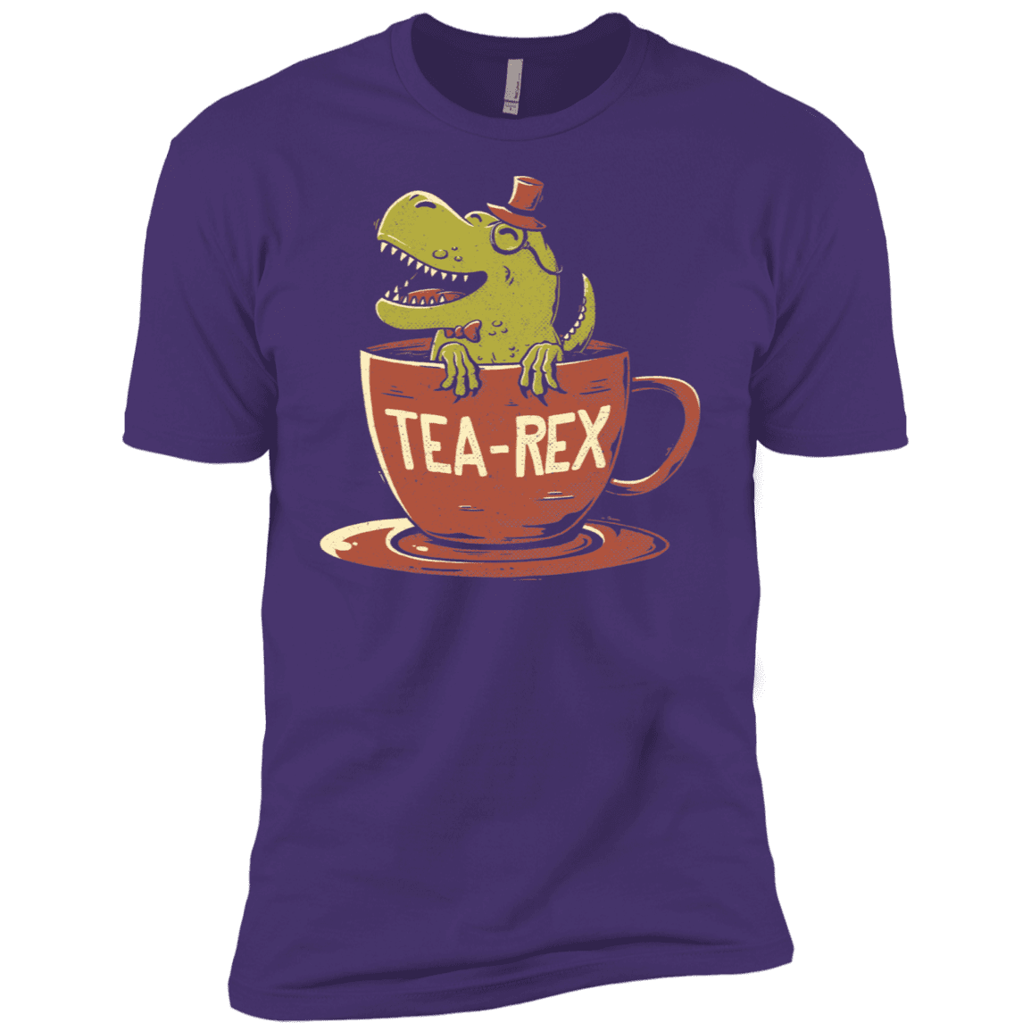 T-Shirts Purple Rush/ / X-Small Tea-Rex Men's Premium T-Shirt