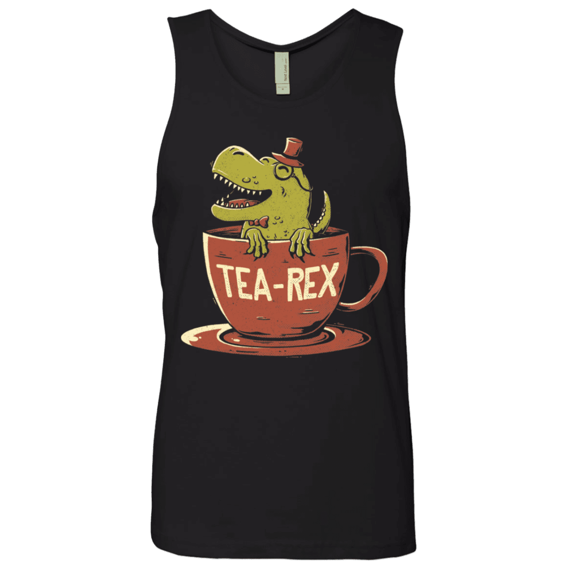 T-Shirts Black / S Tea-Rex Men's Premium Tank Top