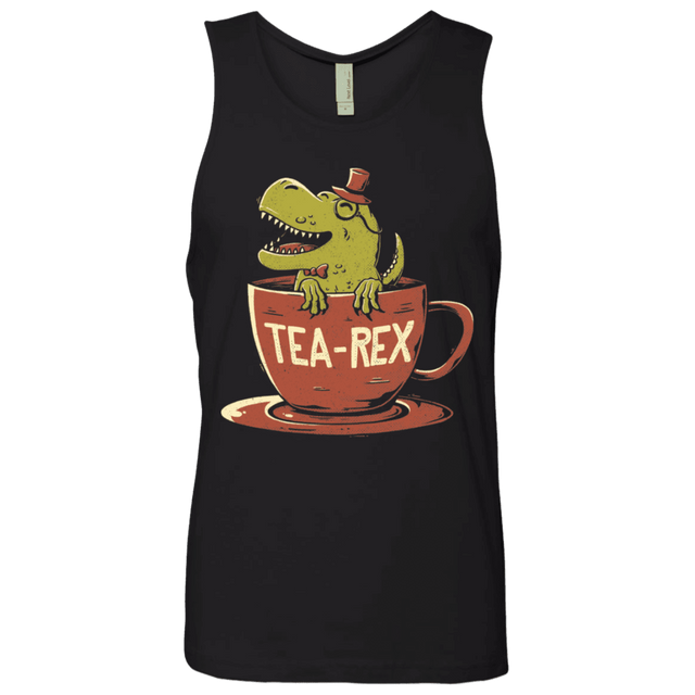 T-Shirts Black / S Tea-Rex Men's Premium Tank Top