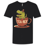 T-Shirts Black / X-Small Tea-Rex Men's Premium V-Neck